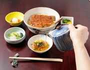 野田岩風まぶし御膳(野田岩風鰻茶漬け)